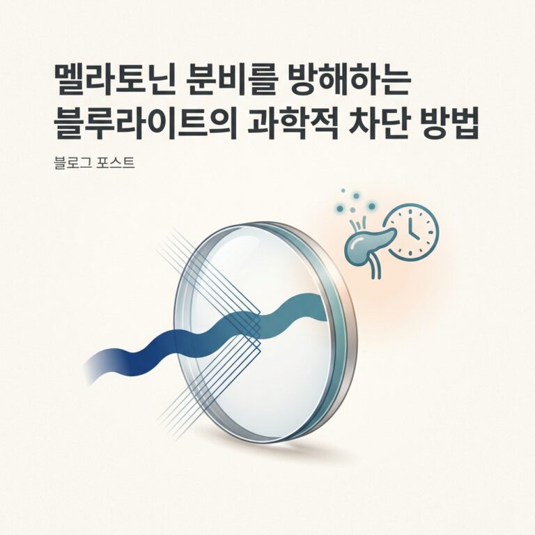 ai thumbnail minimal 멜라토닌 분비를 방해하는 블루라이트의 과학적 차단 방법 1787102290