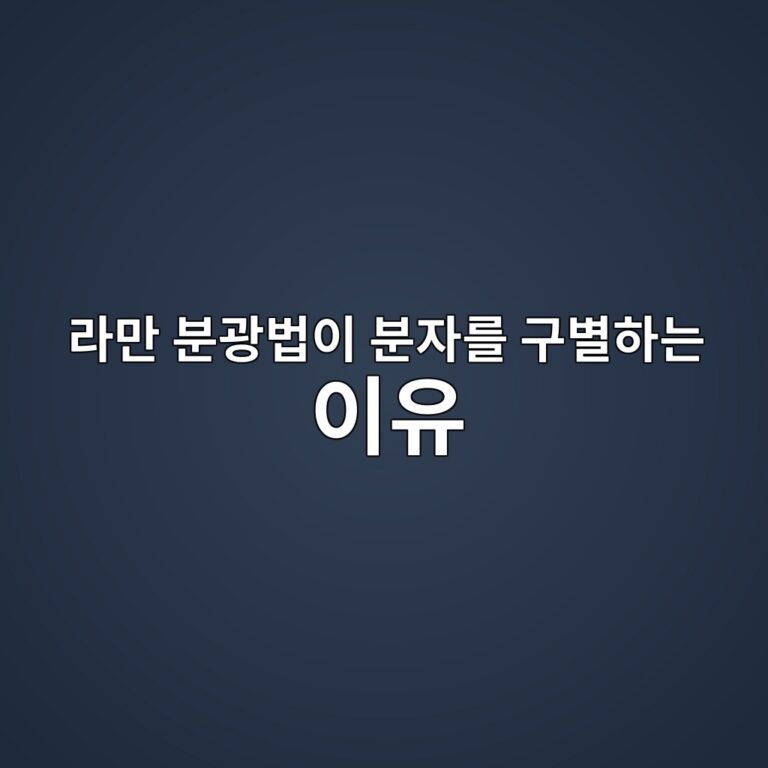 라만 분광법이 분자를 구별하는 이유: 빛의 미세한 에너지 변화 읽기 8 eb9dbceba78c ebb684eab491ebb295ec9db4 ebb684ec9e90eba5bc eab5acebb384ed9598eb8a94 ec9db4ec9ca0 1788409984